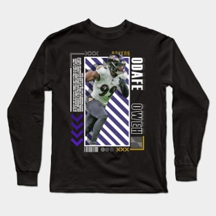 Odafe Oweh Paper Poster Version 10 Long Sleeve T-Shirt